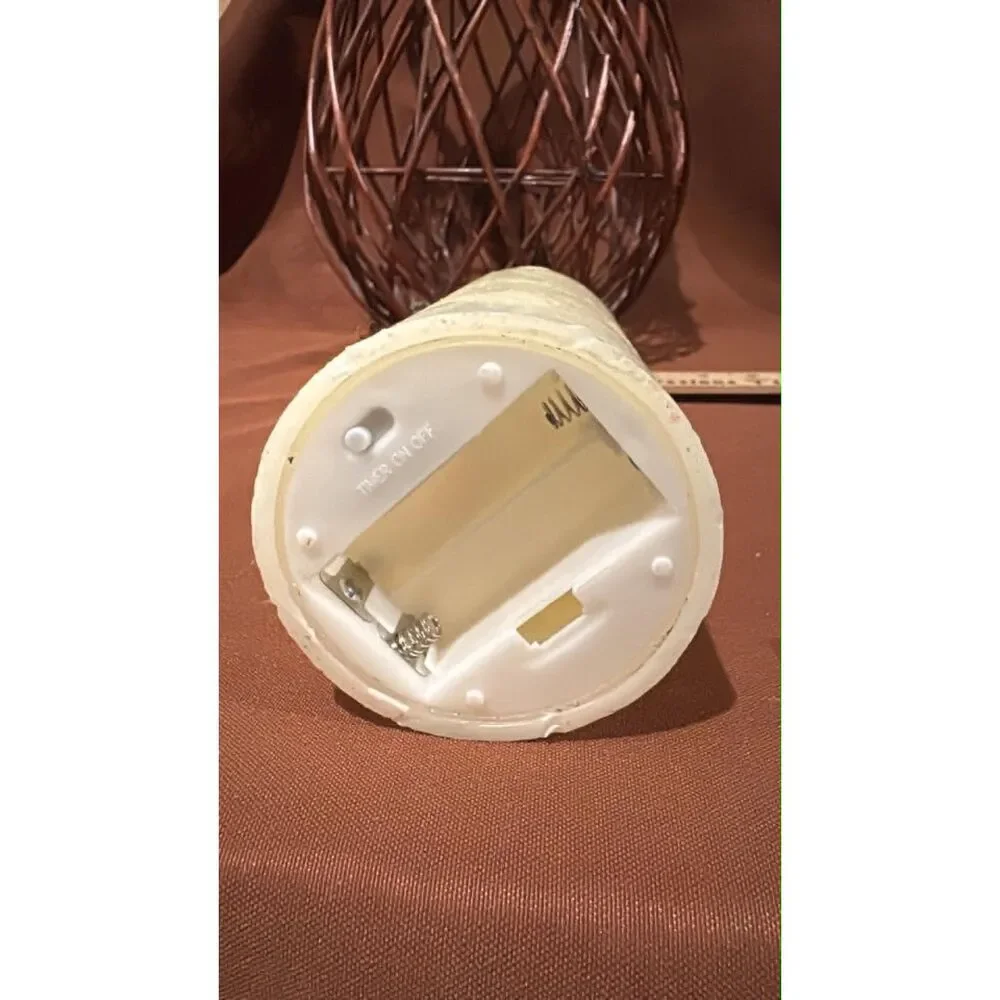 Brown Rattan Led Outside Decorative Lantern Works
